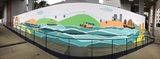 壁畫「永善之門 — 生命意義永不止息」